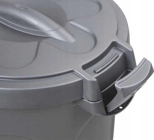 Set 6 Bidoni tondi per immondizia con coperchio e manici raccolta differenziata 25 lt Casa e cucina/Organizzazione interni/Rifiuti e riciclaggio/Secchi della spazzatura da esterni La Zappa - Altamura, Commerciovirtuoso.it