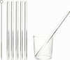 Set 6 cannucce rigide riutilizzabili in vetro trasparenti h 23 Casa e cucina/Decorazioni per interni/Addobbi e decorazioni per ricorrenze/Decorazioni natalizie/Oggettistica MagiediNatale.it - Altamura, Commerciovirtuoso.it