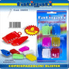Set-6-Cappucci-Colorati-Per-Spazzolino-Da-Denti-Con-Gangio-Copri-Spazzolini