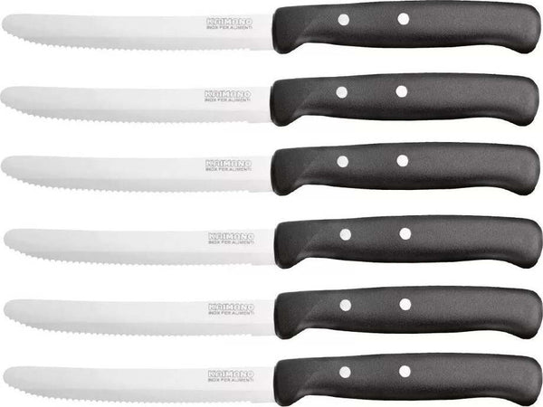 Set-6-coltelli-Kaimano-Rodeo-Nero-L.-11-cm