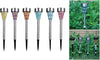 SET 6 LAMPADE MOSAICO DA GIARDINO COLORATE RICARICA SOLARE PALETTI SOLARI 1LED Illuminazione/Illuminazione per esterni/Luci per sentieri Trade Shop italia - Napoli, Commerciovirtuoso.it