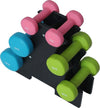 Set 6 Manubri Palestra Con Stand Appoggio 2x1kg +2x2kg +2x3kg Pesi Sport Fitness Sport e tempo libero/Fitness e palestra/Potenziamento muscolare/Pesi e accessori/Manubri Trade Shop italia - Napoli, Commerciovirtuoso.it