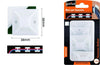 Set 6 Pezzi Basi Passante Per Fissaggio Fascette Supporto Adesivo 38x38mm 57195 Fai da te/Materiale elettrico/Gestione del cavo/Stringicavi Trade Shop italia - Napoli, Commerciovirtuoso.it