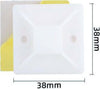 Set 6 Pezzi Basi Per Fissaggio Fascette Supporto Adesivo Passante 38x38mm 57191 Fai da te/Materiale elettrico/Gestione del cavo/Stringicavi Trade Shop italia - Napoli, Commerciovirtuoso.it