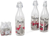Set 6 Pezzi Bottiglie Vetro Decorata Cities Citt? Del Mondo Capacit? 1lt Casa, arredamento e bricolage > Cucina > Bottiglie e Brocche Trade Shop italia - Napoli, Commerciovirtuoso.it