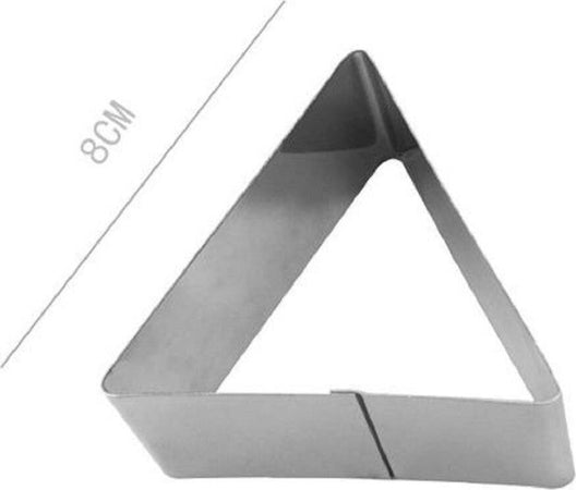 Set 6 Pezzi Forme Stampi Stampo Per Dolci Torte Biscotti Triangolari 8 Cm 98923 Casa e cucina/Teglie da forno e accessori per pasticceria/Accessori e utensili per pasticceria/Formine per biscotti Trade Shop italia - Napoli, Commerciovirtuoso.it
