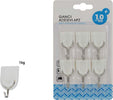 Set 6 Pezzi Ganci Gancio Attaccapanni Adesivo Parete Legno Porte Fashion 59670 Casa e cucina/Organizzazione interni/Ganci e appenditutto/Ganci multifunzione Trade Shop italia - Napoli, Commerciovirtuoso.it