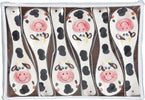Set 6 Pezzi Poggiamestoli Poggia Mestolo In Ceramica Bianca Mucca Cucina 135516 Casa, arredamento e bricolage > Cucina > Accessori cucina Trade Shop italia - Napoli, Commerciovirtuoso.it