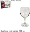 Set 6 Pezzi Servizio Calici Calice Bicchieri In Vetro 165 Cc Vino Bianco Acqua Casa, arredamento e bricolage > Cucina > Tazze e Bicchieri Trade Shop italia - Napoli, Commerciovirtuoso.it