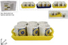 Set 6 Pezzi Tazzine Tazze Servizio T? Caff? Con Vassoio Con Decoro Maiolica Casa, arredamento e bricolage > Cucina > Tazze e Bicchieri Trade Shop italia - Napoli, Commerciovirtuoso.it