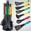 SET 6 PEZZI UTENSILI MESTOLI CUCINA SCHIUMAROLA SPATOLA SPAGHETTI ROYALTY LINE Casa e cucina/Utensili da cucina/Cucchiai palette e spatole/Mestoli/Mestoli da cucina Trade Shop italia - Napoli, Commerciovirtuoso.it