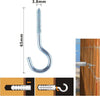 Set 6 Pezzi Viti Vite A Gancio Ganci 3.8 X 65 Mm Con Filettatura Per Legno 90730 Fai da te/Ferramenta/Chiodi viti ed elementi di fissaggio/Kit di bulloni e dadi Trade Shop italia - Napoli, Commerciovirtuoso.it
