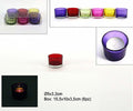 SET 6 PORTA CANDELE VETRO COLORATO CANDELA PROFUMANTE TEALIGHT DESIGN BICCHIERE Casa e cucina/Decorazioni per interni/Candele e portacandele/Candele/Candele in vasetto Trade Shop italia - Napoli, Commerciovirtuoso.it