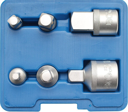 SET 6 PZ ADATTATORI RIDUTTORI AUMENTATORI PER CRICCHETTO CROMO VANADIUM Fai da te/Utensili elettrici e a mano/Utensili a mano/Chiavi e chiavi inglesi/Chiavi a bussola Trade Shop italia - Napoli, Commerciovirtuoso.it