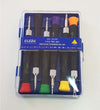 Set-6-Pz.-Cacciaviti-Torx-Per-Telefoni-Smartphone-Nokia-Tv-Camera-Occhiali-Orologi-Punte-Di-Precisione