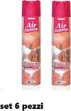 Set 6 Pz Deodorante Per Ambiente Spray Profumo Casa Fresco 300 Ml Talco Casa, arredamento e bricolage > Accessori Casa > Diffusore Ambiente Trade Shop italia - Napoli, Commerciovirtuoso.it