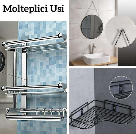 Set 6 Pz Ganci Autoadesivi Per Quadri Trasparenti Appendi Senza Chiodi Orologio Fai da te/Ferramenta/Chiodi viti ed elementi di fissaggio/Ganci appendi quadri Trade Shop italia - Napoli, Commerciovirtuoso.it