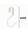Set 6 Pz Ganci Multiuso Forma S Salvaspazio Per Cucina Bagno Casa Bianchi 87365