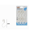 Set 6 Pz Ganci Multiuso Forma S Salvaspazio Per Cucina Bagno Casa Bianchi 87365