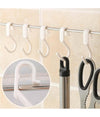 Set 6 Pz Ganci Multiuso Forma S Salvaspazio Per Cucina Bagno Casa Bianchi 87365