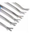 Set 6 Pz Leva Rimozione Trim Clip Pannelli Auto Staccabottoni In Acciaio 21136