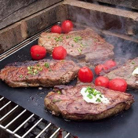 Set 6 Pz Tappetini In Teflon Per Griglia Barbecue 40x50cm Riutilizzabili 7823805 Casa e cucina/Elettrodomestici per la cucina/Piastre e griglie elettriche/Piastre Trade Shop italia - Napoli, Commerciovirtuoso.it