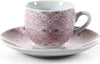 Set 6 Pz Tazzine Caff? + 6 Piattini Tazzina Classico Moderno Damasco Rosa 720390 Casa e cucina/Stoviglie/Piatti ciotole e vassoi/Tazze e piattini/Servizi da caffè Trade Shop italia - Napoli, Commerciovirtuoso.it
