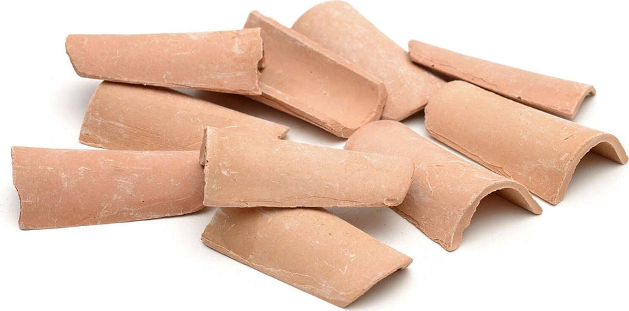 Set 6 pz Tegole in terracotta decorazione per case e tetti del tuo presepe Casa e cucina/Decorazioni per interni/Addobbi e decorazioni per ricorrenze/Decorazioni natalizie/Presepi/Statuine e fondali per il presepe MagiediNatale.it - Altamura, Commerciovirtuoso.it