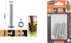 Set 6 Pz Vite Viti Per Esterno A Testa Esagonali 6x40 Mm Con Dadi Dado M6 90917 Fai da te/Ferramenta/Chiodi viti ed elementi di fissaggio/Kit di bulloni e dadi Trade Shop italia - Napoli, Commerciovirtuoso.it