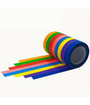 Set 6 Rotoli Nastro Carta Gommata Colorata 25mmx15mt Adesivo Protezioni Pittura