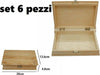 Set 6 Scatole Box Astuccio In Legno Decoupage Portagioie Cofanetto 53463a Casa, arredamento e bricolage > Arredamento > Portaoggetti Trade Shop italia - Napoli, Commerciovirtuoso.it