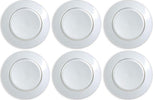 Set 6 Sottopiatti Natalizi Colore Argento Addobbi Natalizio Decorazioni Natale Casa e cucina/Stoviglie/Piatti ciotole e vassoi/Piatti per servire/Piatti/Sottopiatti Trade Shop italia - Napoli, Commerciovirtuoso.it