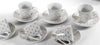 Set 6 Tazzine Caff? + 6 Piattini Tazzina Classico Moderno Bianco Eleganti 780721 Casa e cucina/Stoviglie/Piatti ciotole e vassoi/Tazze e piattini/Tazze e tazzine da caffè Trade Shop italia - Napoli, Commerciovirtuoso.it