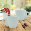 Set 6 Tazzine Servizio Da Caffe Tazzina Alta In Ceramica Bianca Da Cucina Casa, arredamento e bricolage > Cucina > Tazze e Bicchieri Trade Shop italia - Napoli, Commerciovirtuoso.it