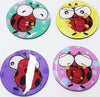 Set-6pz-Calamita-6cm-Coccinella-Portafortuna-Magnete-Plastica-Bomboniera-Compleanno-Festa