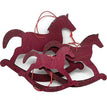 Set 6pz Cavallo A Dondolo Legno Rosso Appendere Decorazione Casa Addobbi Festa Natale Casa e cucina/Hobby creativi/Materiali per hobby creativi/Forniture per feste/Articoli per feste e compleanni per bambini/Decorazioni/Ghirlande festoni e coriandoli/Ghirlande Trade Shop italia - Napoli, Commerciovirtuoso.it