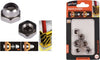 Set-6pz-Dado-Dadi-Ciechi-Esagonali-M10-Serraggio-10mm-Per-Chiave-Esagonale-94920