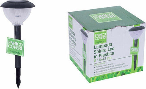 Set 6pz Lampada Solare Led Tonda Giardino Picchetti In Plastica Ø16x42cm 5109003 Illuminazione/Illuminazione per esterni/Luci per sentieri Trade Shop italia - Napoli, Commerciovirtuoso.it