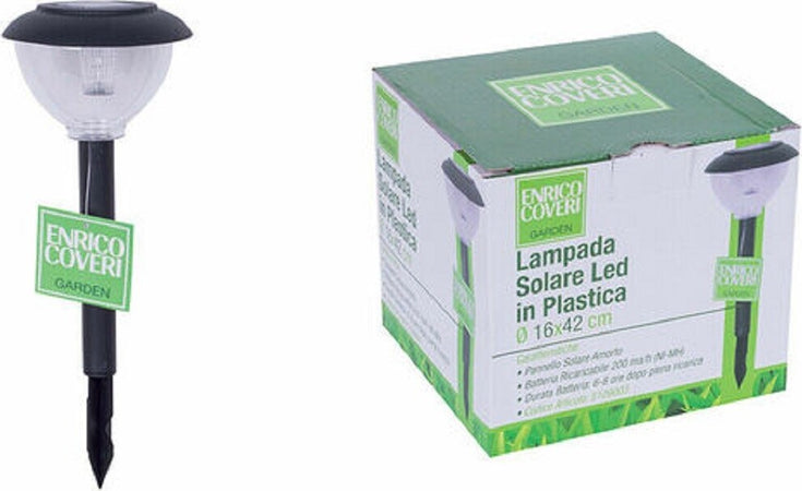 Set 6pz Lampada Solare Led Tonda Giardino Picchetti In Plastica Ø16x42cm 5109003 Illuminazione/Illuminazione per esterni/Luci per sentieri Trade Shop italia - Napoli, Commerciovirtuoso.it