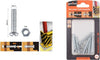 Set-6pz-Viti-Vite-Testa-A-Croce-Tonda-6-X-40mm-Con-Dadi-Dado-Esagonale-M6-90979