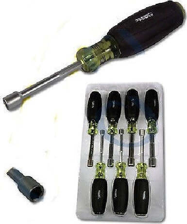 Set 7 Cacciaviti Cacciavite A Impatto Cr-v Bussola Cromo Vanadio Ergonomici Fai da te/Utensili elettrici e a mano/Utensili a mano/Cacciaviti/Set cacciaviti Trade Shop italia - Napoli, Commerciovirtuoso.it