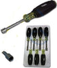 Set 7 Cacciaviti Cacciavite A Impatto Cr-v Bussola Cromo Vanadio Ergonomici Fai da te/Utensili elettrici e a mano/Utensili a mano/Cacciaviti/Set cacciaviti Trade Shop italia - Napoli, Commerciovirtuoso.it