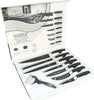 Set 7 Coltelli Da Cucina In Acciaio Manico Antiscivolo Piu Pelapatate Black Casa, arredamento e bricolage > Cucina > Coltelli Trade Shop italia - Napoli, Commerciovirtuoso.it