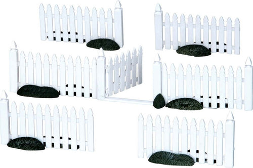 Set 7 pezzi di cancelletti natalizi decorazione per presepe e villaggio di Natale Casa e cucina/Decorazioni per interni/Addobbi e decorazioni per ricorrenze/Decorazioni natalizie/Oggettistica MagiediNatale.it - Altamura, Commerciovirtuoso.it