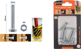 Set 7pz Vite Viti Per Esterno A Testa Esagonali 6 X 30 Mm Con Dadi Dado M6 90916 Fai da te/Ferramenta/Chiodi viti ed elementi di fissaggio/Viti/Viti a spalla Trade Shop italia - Napoli, Commerciovirtuoso.it
