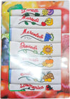 Set 7x Strofinacci per La Casa Melangio Set Strofinaccio La Settimana 7 Strofinacci Ricamati Giorni Della Settimana 100% Cotone per La Pulizia Made in Italy Casa e cucina/Tessili per la casa/Tessili da cucina/Strofinacci L’Orchidea - Siderno, Commerciovirtuoso.it