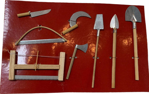 Set 8 attrezzi per pastori ideale come decorazione per presepe natalizio. Casa e cucina/Decorazioni per interni/Addobbi e decorazioni per ricorrenze/Decorazioni natalizie/Presepi/Statuine e fondali per il presepe MagiediNatale.it - Altamura, Commerciovirtuoso.it