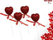 Set 8 Cuori Glitterati In Polistirolo Con Stand Spillone 5cm San Valentino 68331 Casa e cucina/Hobby creativi/Composizioni floreali/Gommapiuma Trade Shop italia - Napoli, Commerciovirtuoso.it