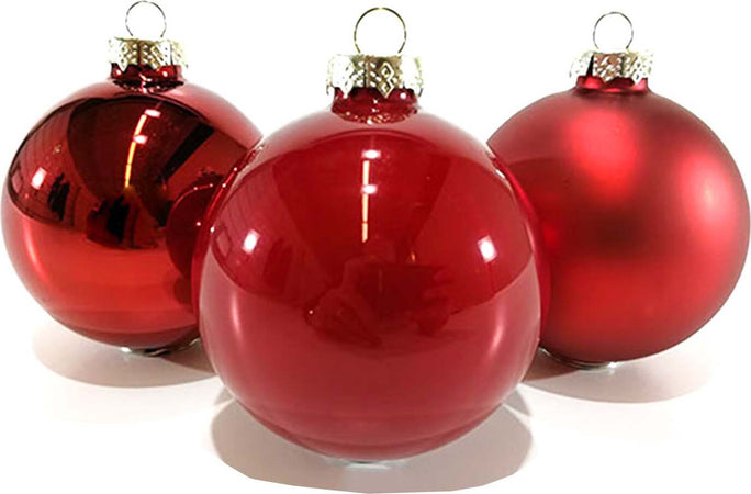 Set 8 palline per albero di Natale in vetro pendaglio decorato Casa e cucina/Decorazioni per interni/Addobbi e decorazioni per ricorrenze/Decorazioni natalizie/Addobbi e decorazioni/Palle e palline MagiediNatale.it - Altamura, Commerciovirtuoso.it