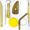 Set-8-Pezzi-Attrezzi-Intaglio-Cutter-Raschietto-Spugna-Filo-Ago-Scultura-Arte